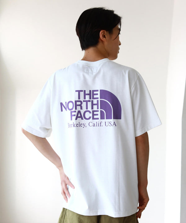 TNF × BEAMS / 別注 ロゴ プリント Tシャツ (NT3332N)