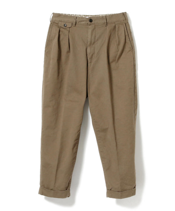 ＜UNISEX＞BEAMS JAPAN / 2-pleat chino