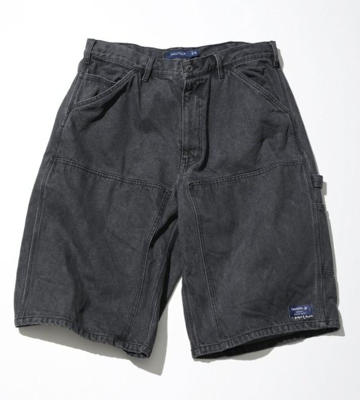 Double Knee Denim Painter Shorts