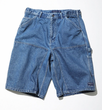 將圖片載入圖庫檢視器 Double Knee Denim Painter Shorts
