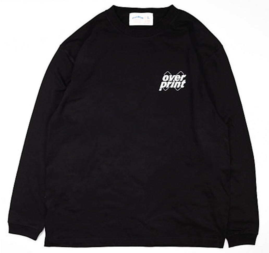 Over Print / Bad Batsumaru LS Tee