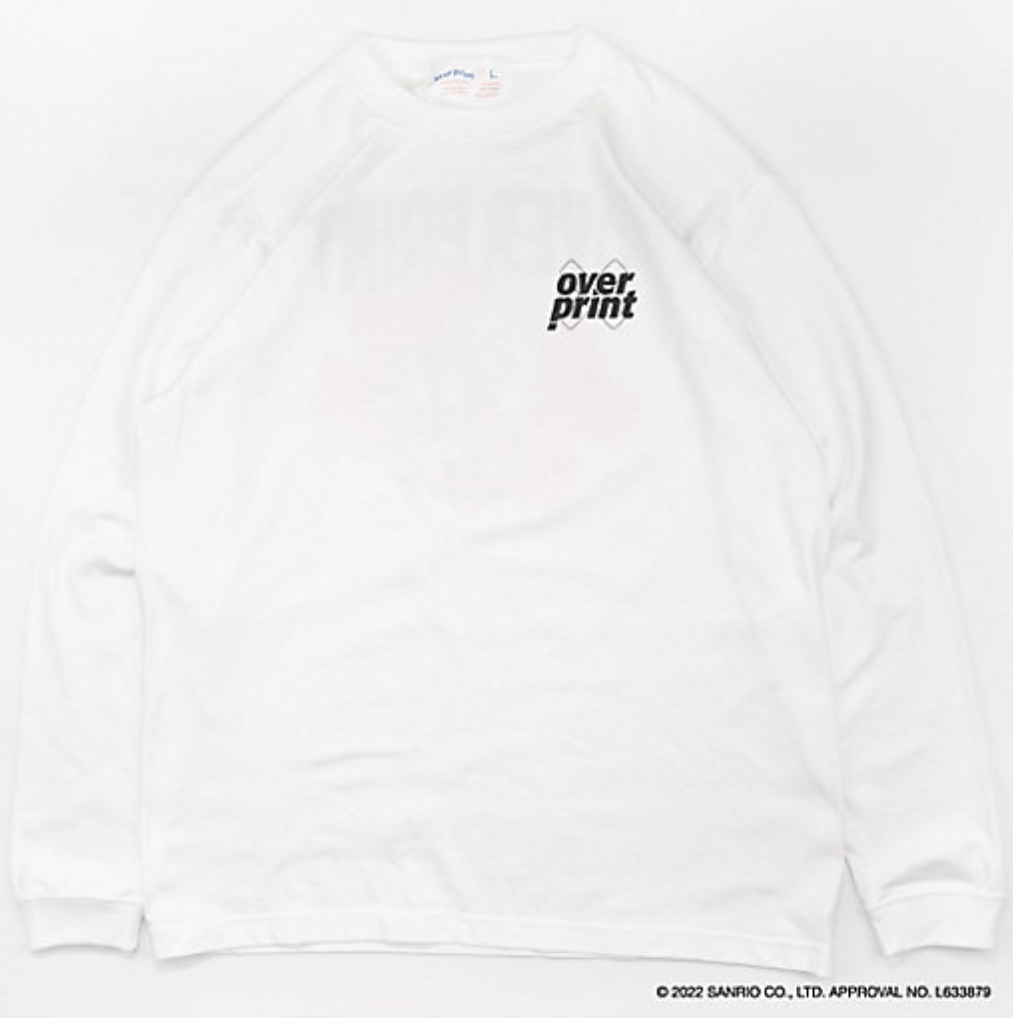 Over Print / Bad Batsumaru LS Tee