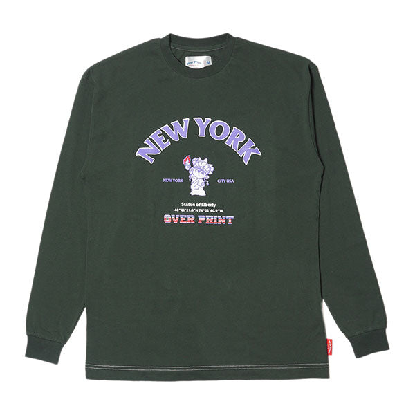 Over Print / NEW YORK LS Tee