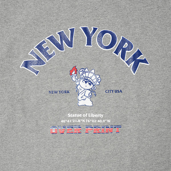 Over Print / NEW YORK LS Tee