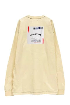 Over Print / name LS Tee