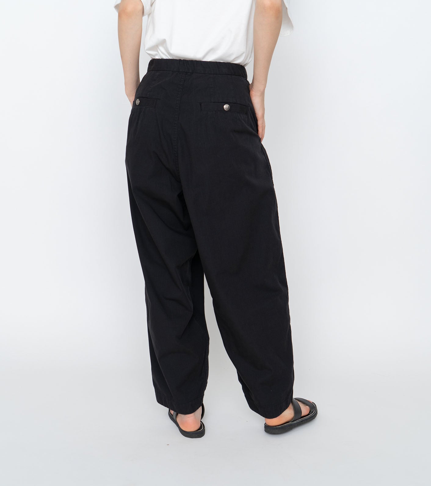 23SS Ripstop Wide Cropped Pants / TNF Purple Label (NT5316N) – SupBean