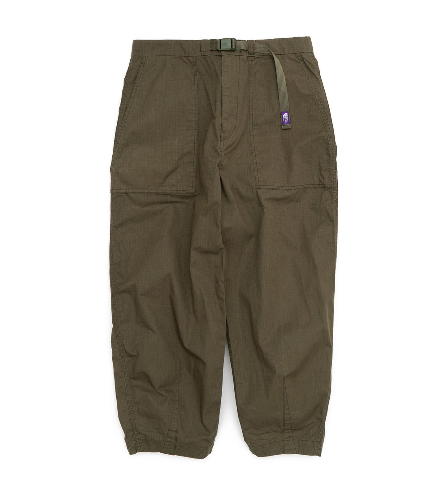 23SS Ripstop Wide Cropped Pants / TNF Purple Label (NT5316N) – SupBean