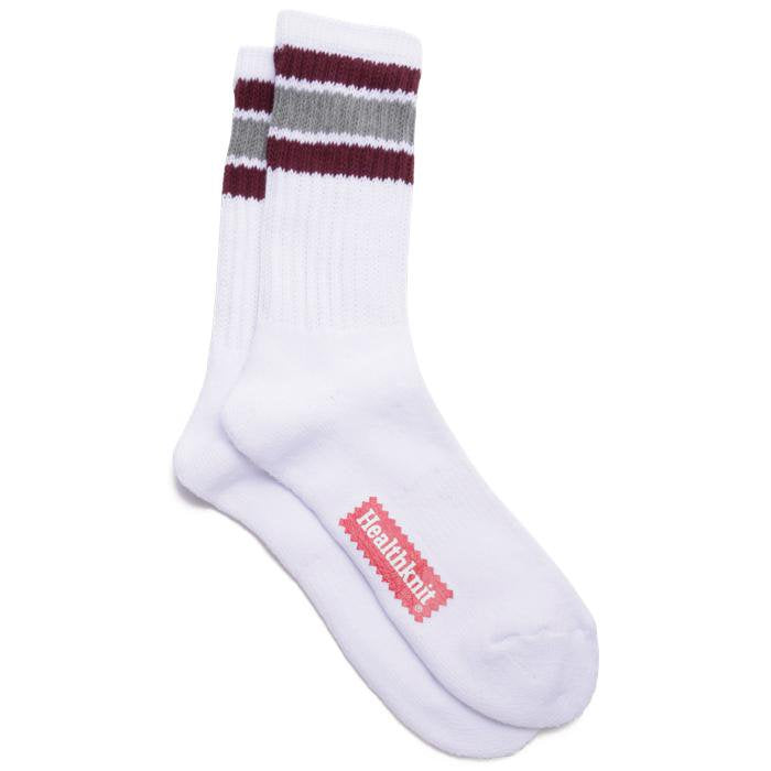 Healthknit 3 COLOR SCHEME LINE CREW 3P SOCKS