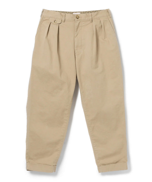 ＜UNISEX＞BEAMS JAPAN / 2-pleat chino
