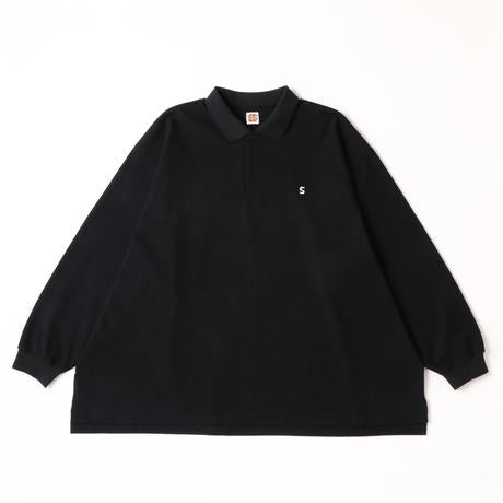 SEE SEE BIG LS POLO BLACK – SupBean