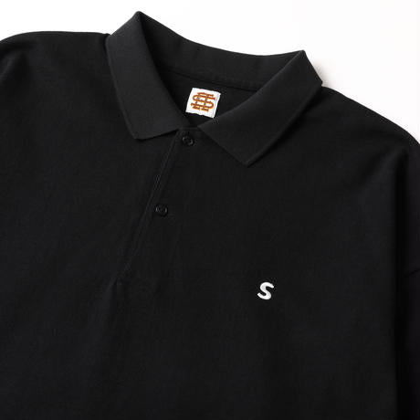 SEE SEE BIG LS POLO BLACK – SupBean