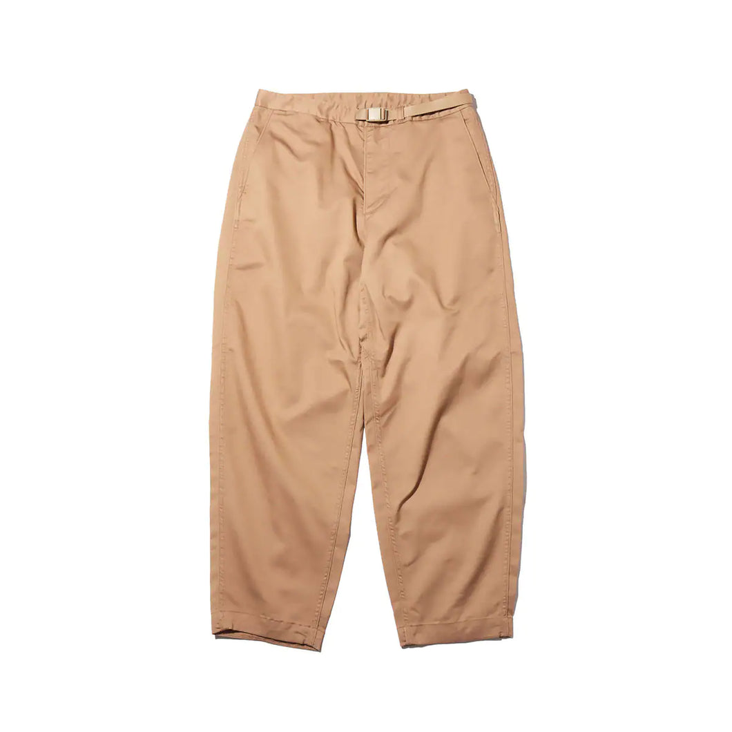 Stretch Twill Wide Tapered Pants